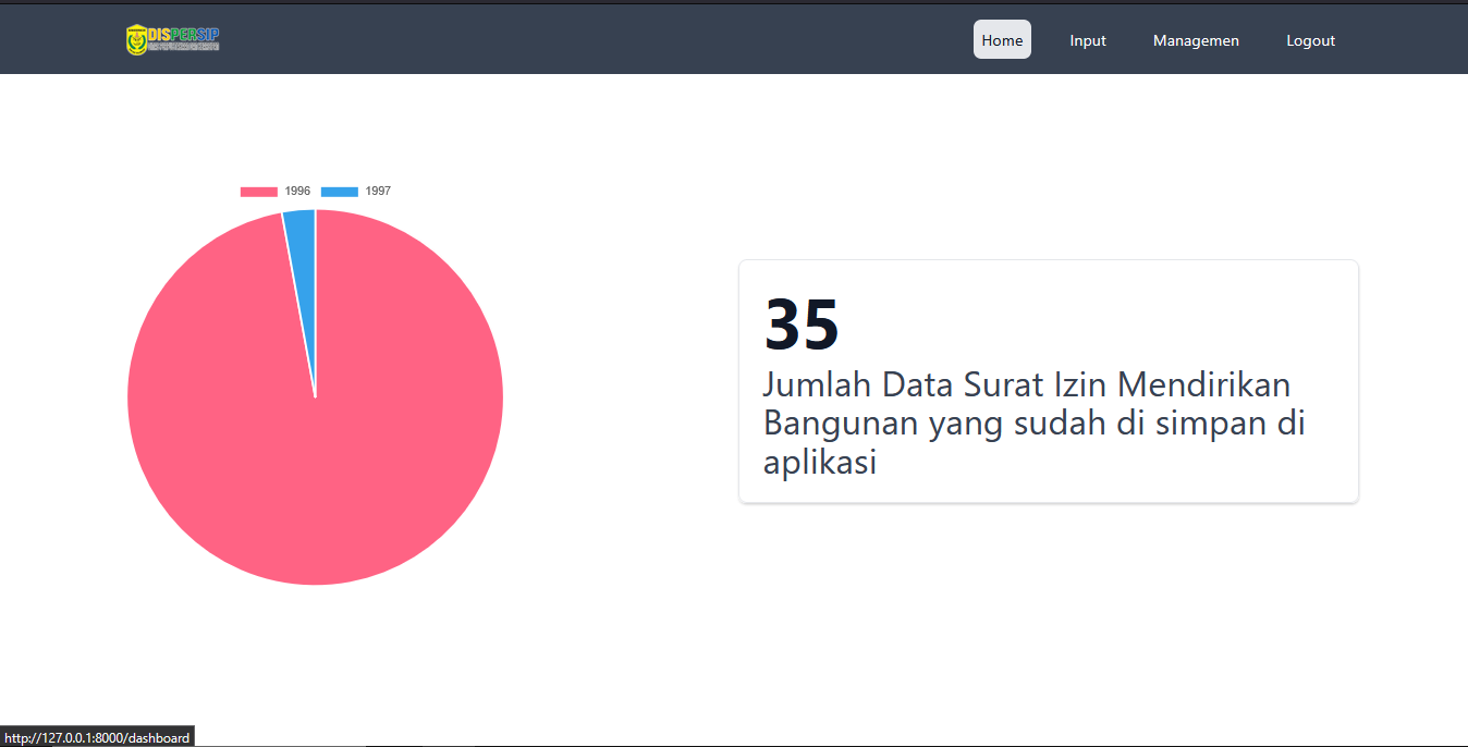 ARSIP - IMB Digital Archive System screenshot